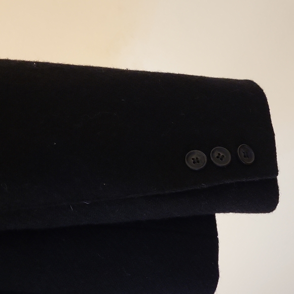 Smythe Single-Breasted Wool Blend Fitted Blazer - Picture 9 of 12